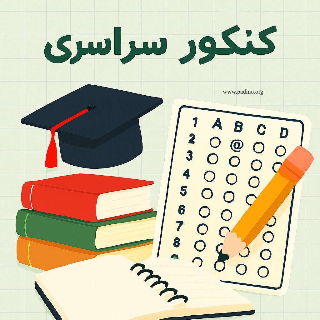 راهنمای جامع کنکور سراسری 1405-پادینو