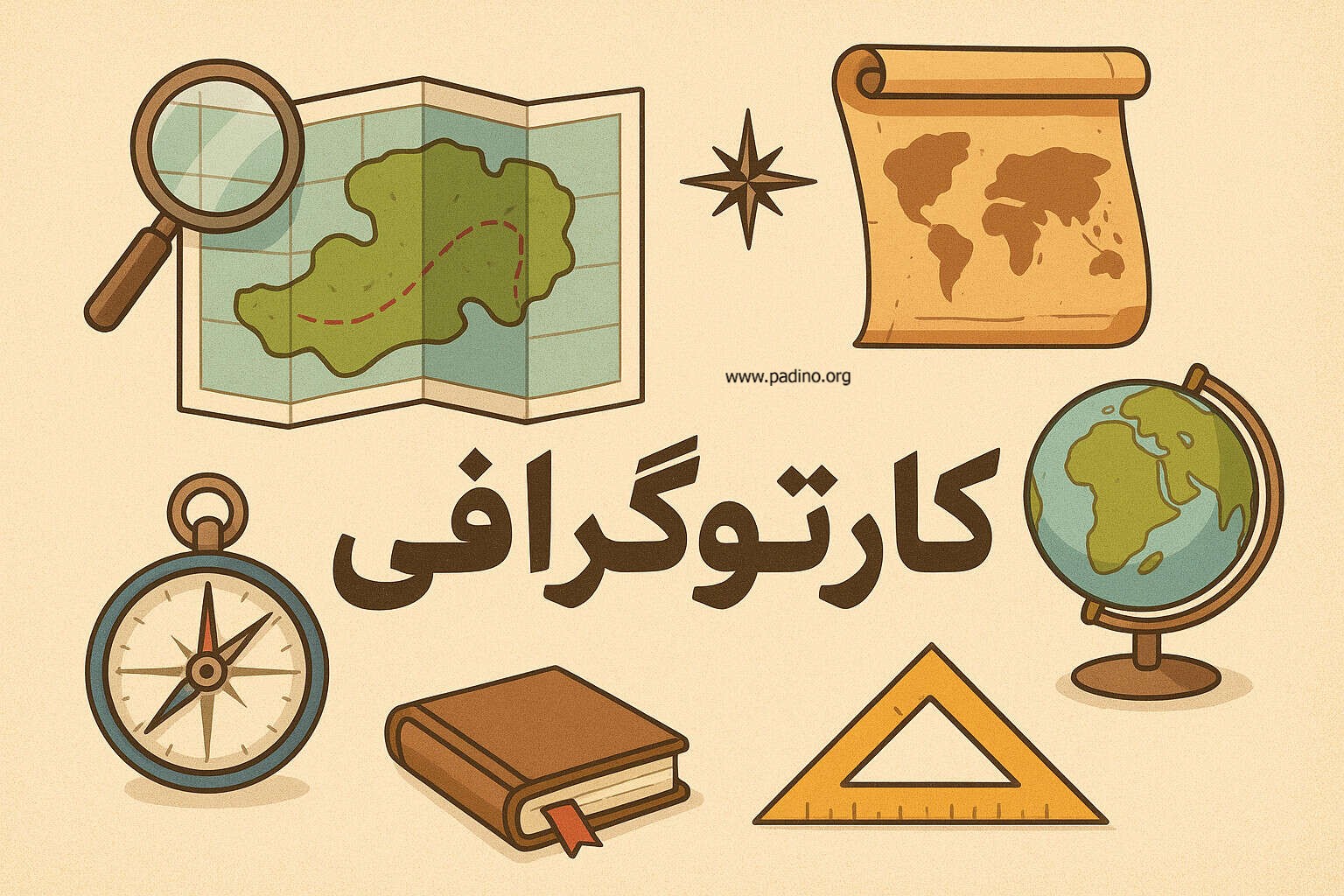 رشته کارتوگرافی-پادینو